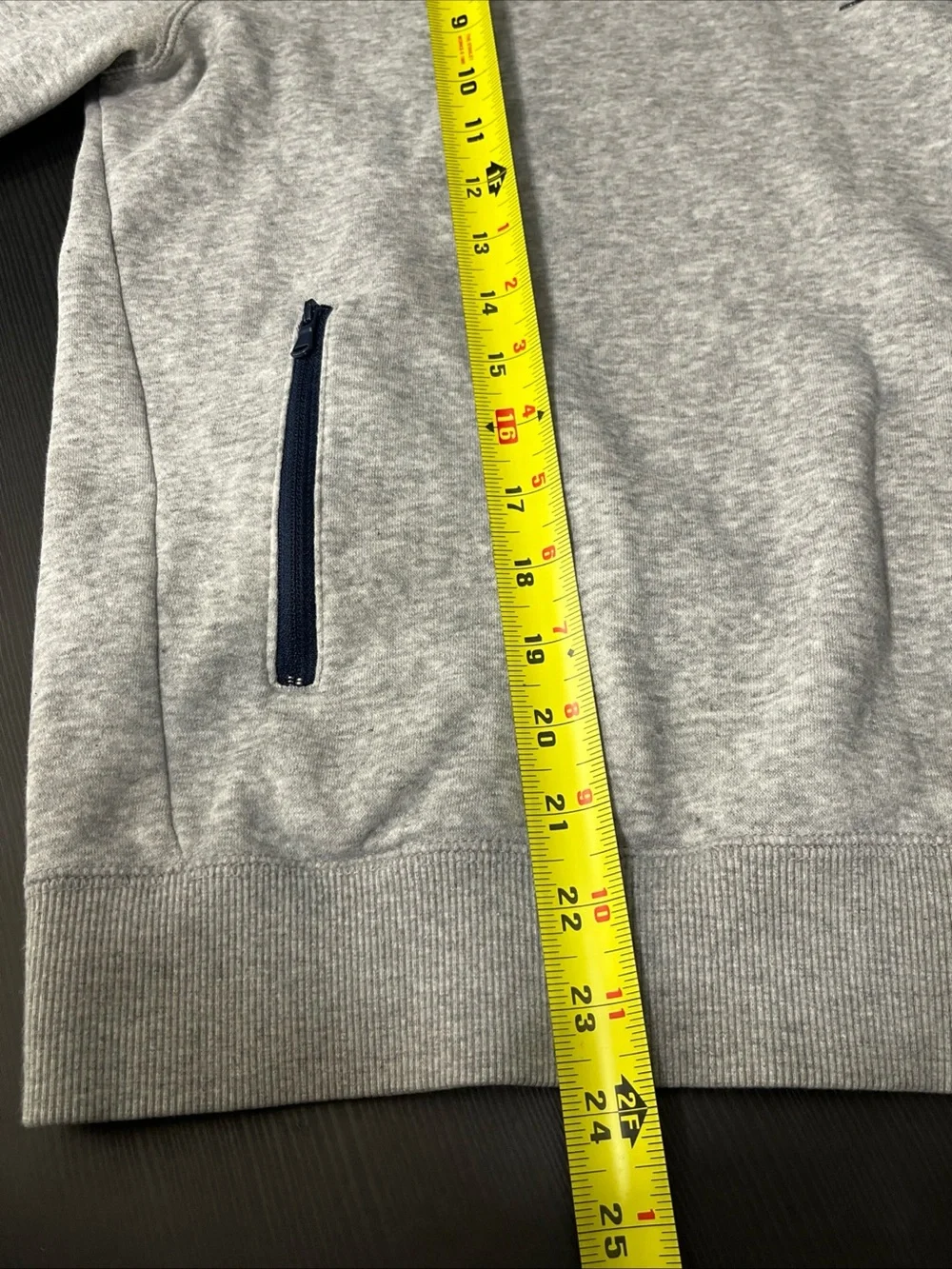 ADIDAS NEO 2015 FRONT ZIPPER POCKET SWEATSHIRT HEATHER Grey Size S. See Pics